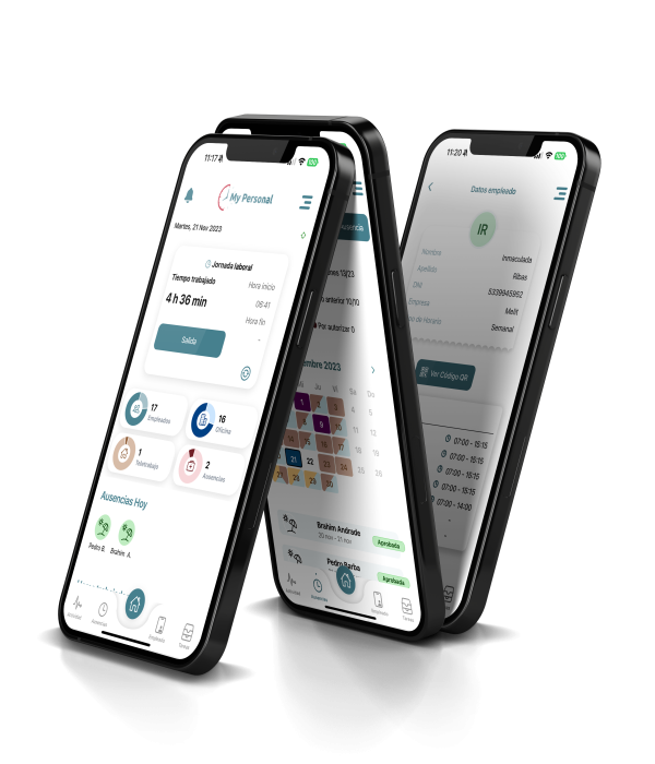Perspective App Screens mypersonal